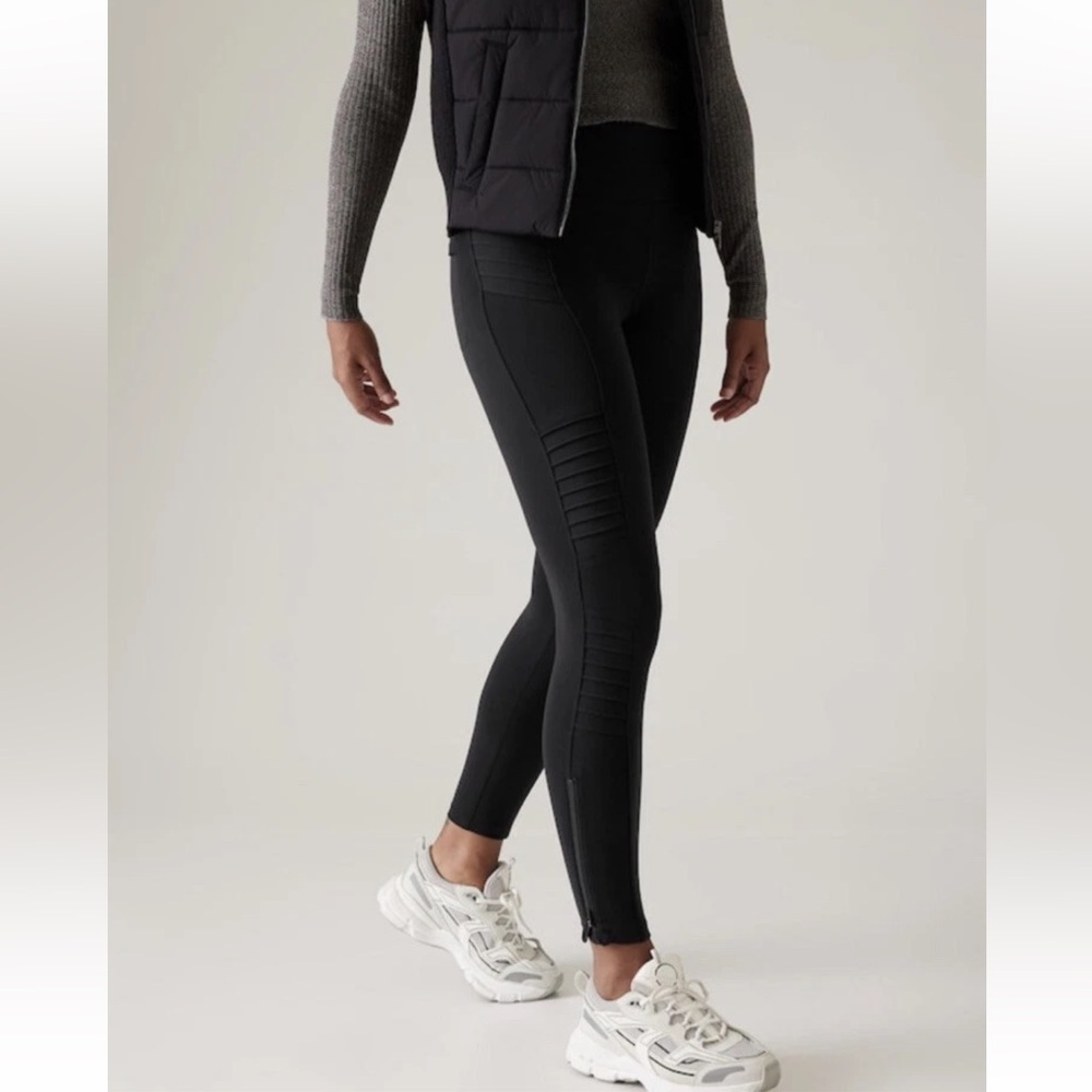 ATHLETA Delancey Motto Tight Leggings Black Size Large